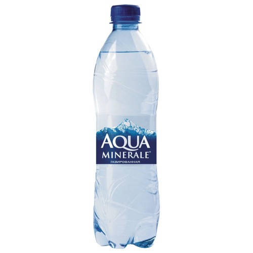 Вода Aqua Minerale газированная питьевая 0.6 л