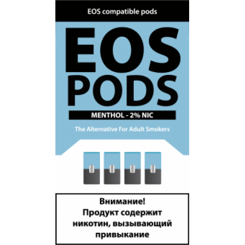 Картриджи EOS Pods Menthol (EOS Ментол)