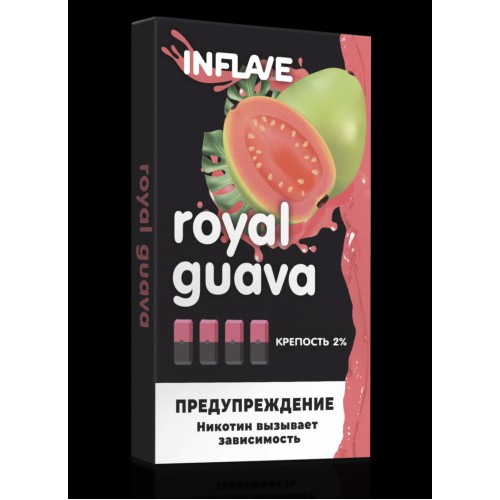 Картриджи Feel the Flavor Royal Guava (Inflave Juul Гуава)
