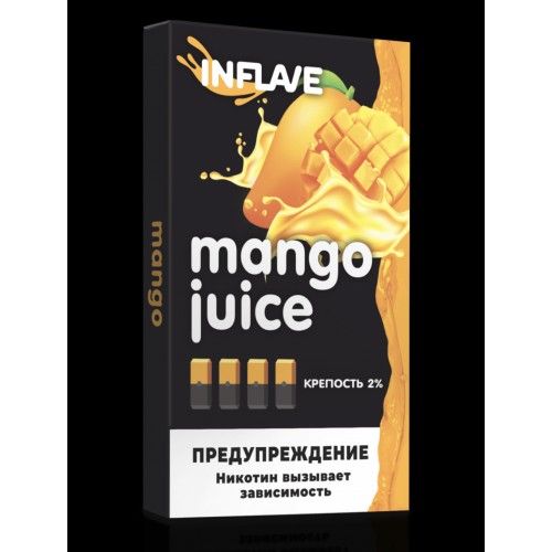 Картриджи Feel the Flavor Mango (Inflave Juul Манго)
