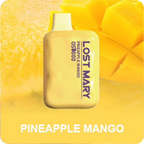 Электронная сигарета LOST MARY OS 4000 затяжек Pineapple Mango (Лост Мери 4000 Ананас Манго)