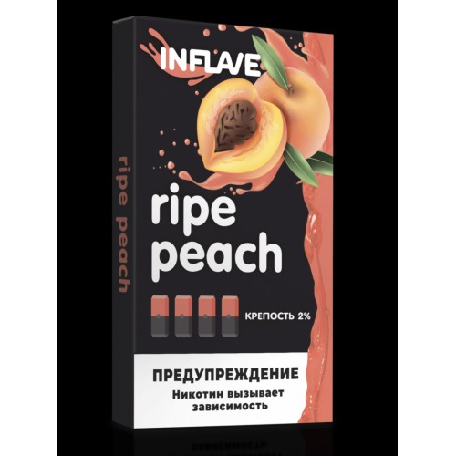Картриджи Feel the Flavor Ripe Peach (Inflave Juul Персик)