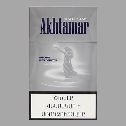Сигареты Akhtamar Silver Flame Nanokings (Ахтамар Сильвер Флейм Нанокингс)