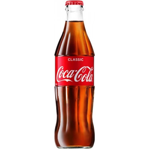 Газированный напиток Coca-Cola РФ 330 мл., стекло