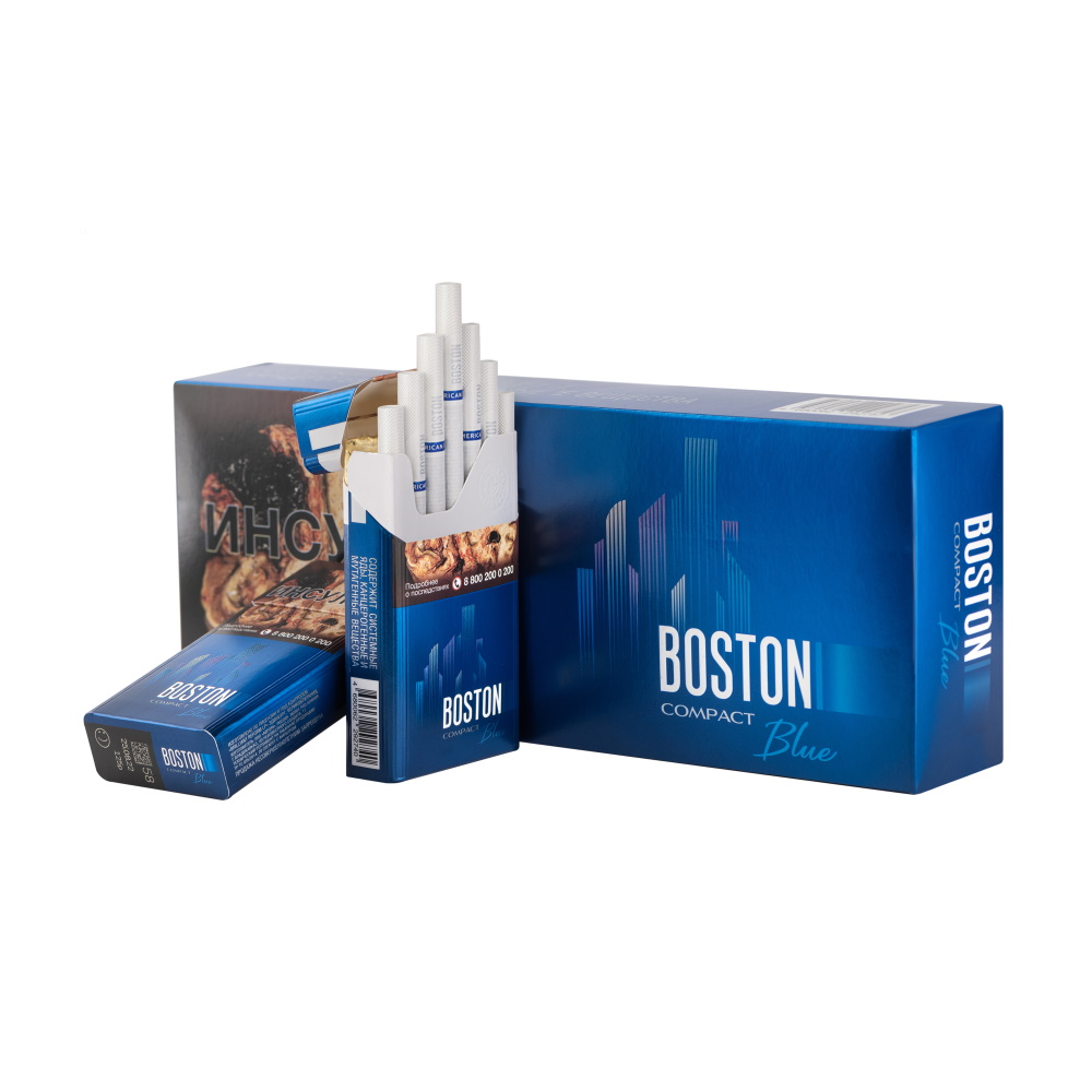 Boston compact blue