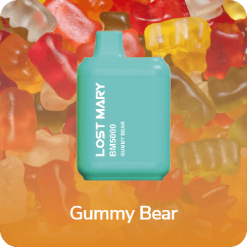 Электронная сигарета LOST MARY BM 5000 затяжек Gummy Bear (Лост Мери Мармеладные Мишки)