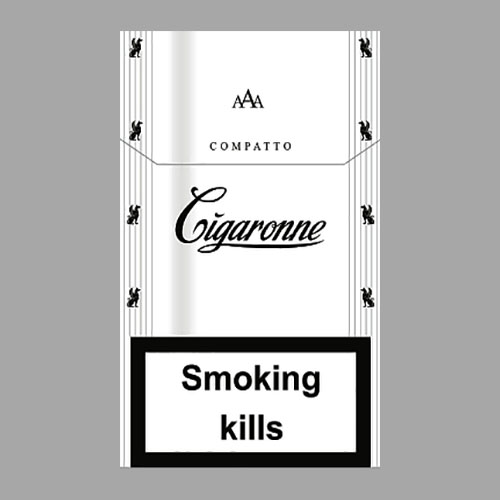 Сигареты Cigaronne White Compatto (Сигарон Белые Компатто)