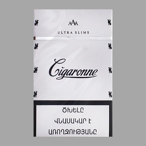 Сигареты Cigaronne White Ultraslims (Сигарон Белые Ультраслимс)