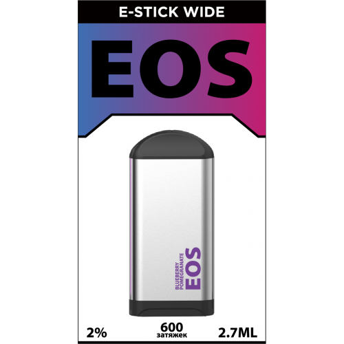 EOS E-Stick Wide Blueberry Pomerganate (EOS Е-стик Черника Гранат)