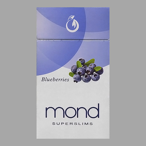 Сигареты Mond Blueberries Superslims (Монд Черника Суперслимс)