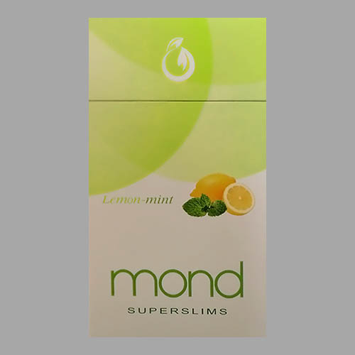 Сигареты Mond Lemon Mint Superslims (Монд Лемон Суперслимс)
