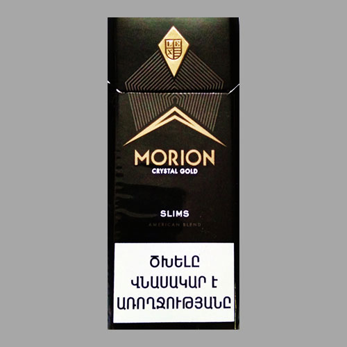 Сигареты Morion Crystal Gold Slims (Морион Кристалл Голд Слимс)