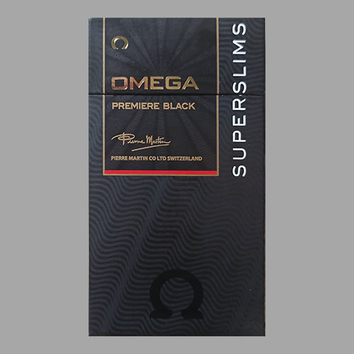 Сигареты Omega Premier Black Superslims (Омега Премьер Блэк)