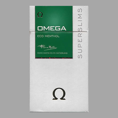 Сигареты Omega Eco Menthol Superslims (Омега Эко Ментол Суперслимс)